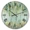 Designart 'The Birch Forest Ii Traditional Wall Clock